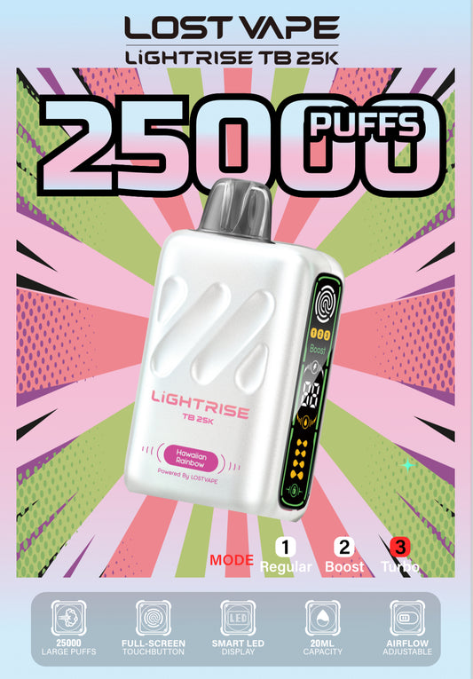 Lost Vape Lightrise TB 25K (5/CTN)