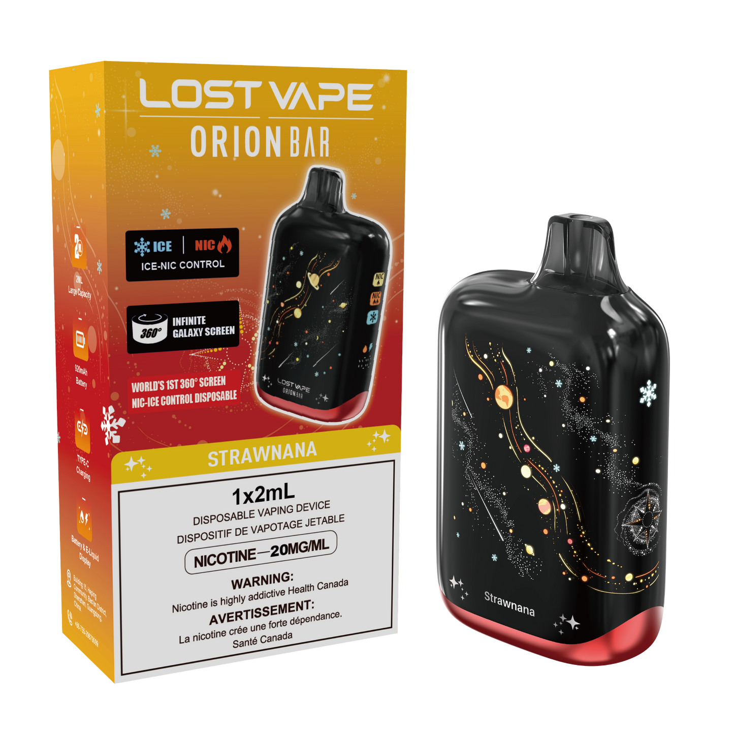 Lost Vape OrionBar Galaxy - 2ML BC