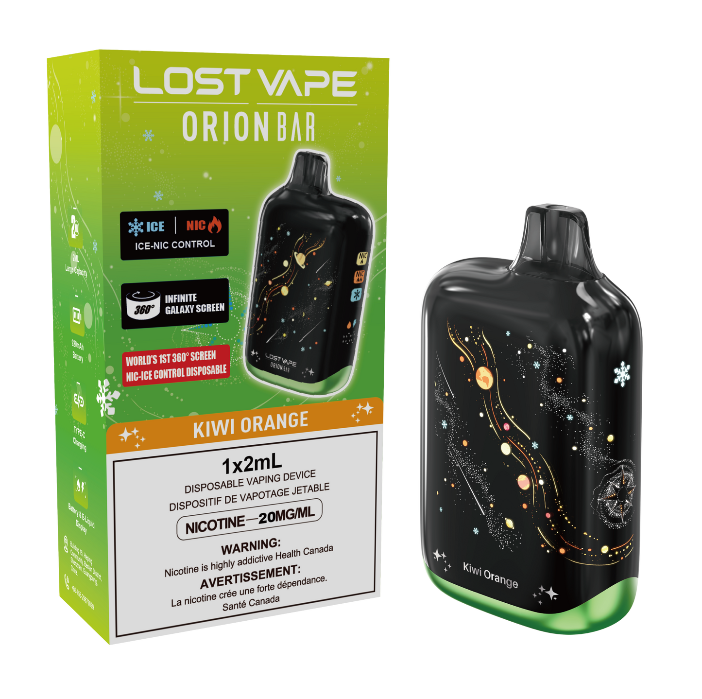Lost Vape OrionBar Galaxy - 2ML BC