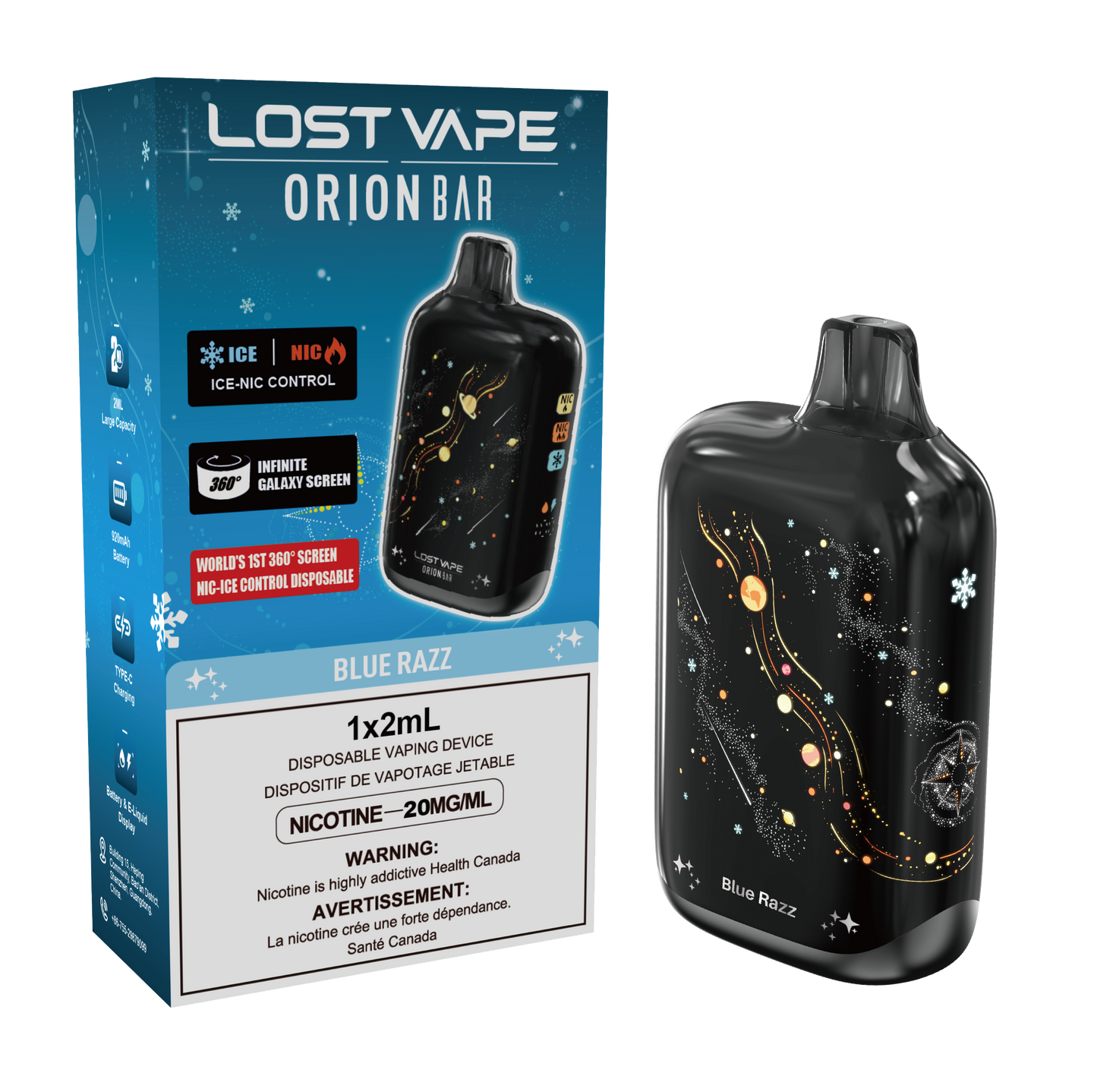 Lost Vape OrionBar Galaxy - 2ML BC