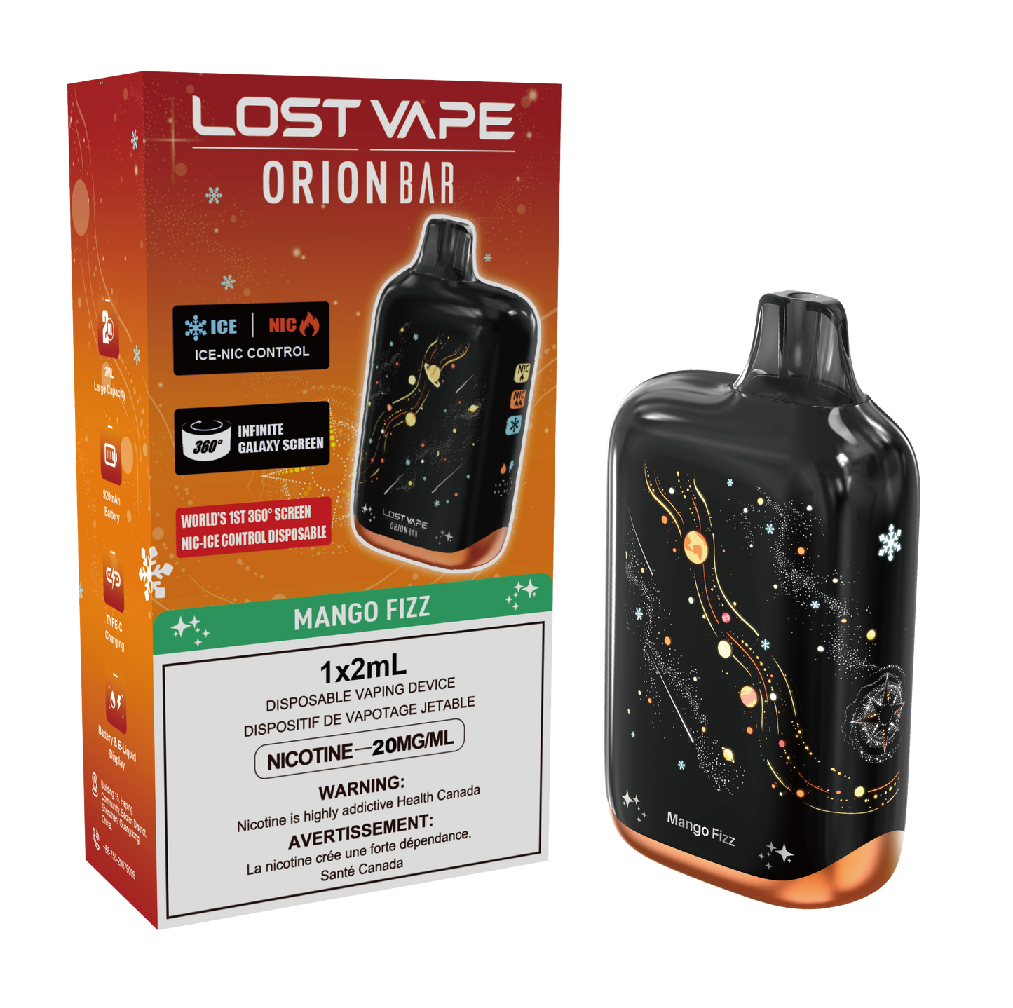 Lost Vape OrionBar Galaxy - 2ML BC