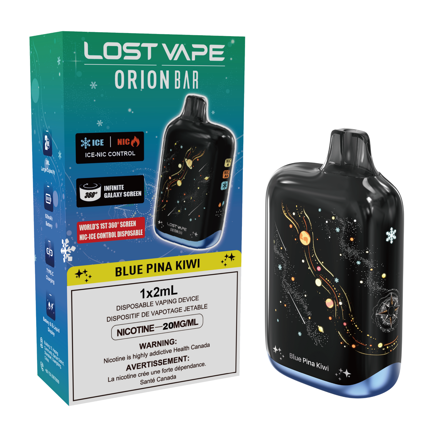 Lost Vape OrionBar Galaxy - 2ML BC