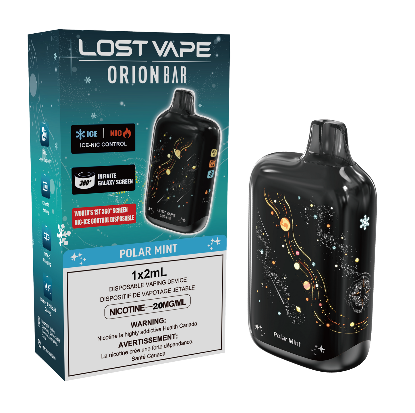 Lost Vape OrionBar Galaxy - 2ML BC