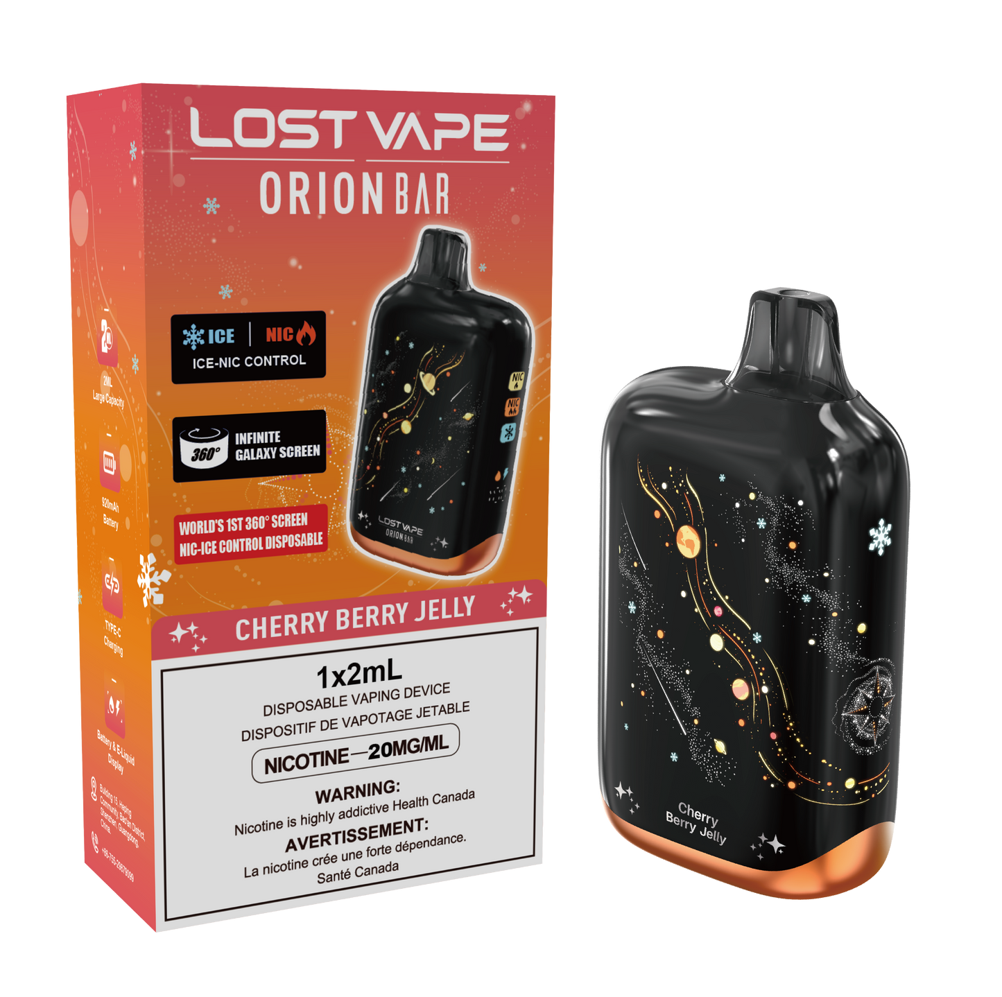Lost Vape OrionBar Galaxy - 2ML BC
