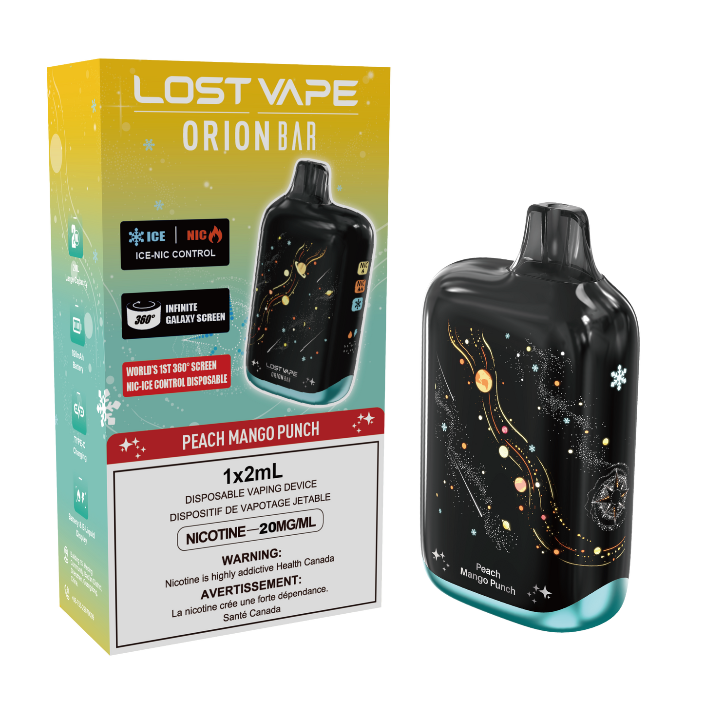 Lost Vape OrionBar Galaxy - 2ML BC