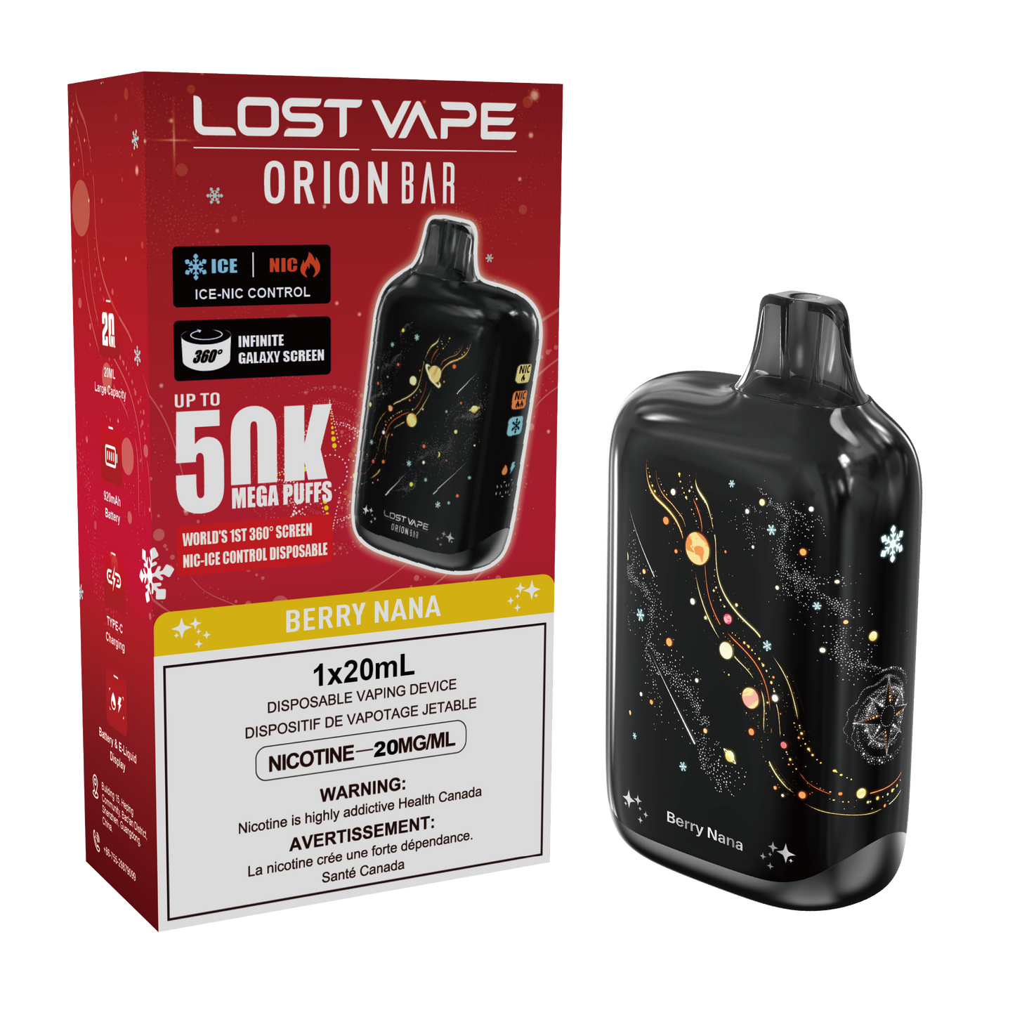 Lost Vape OrionBar 50K