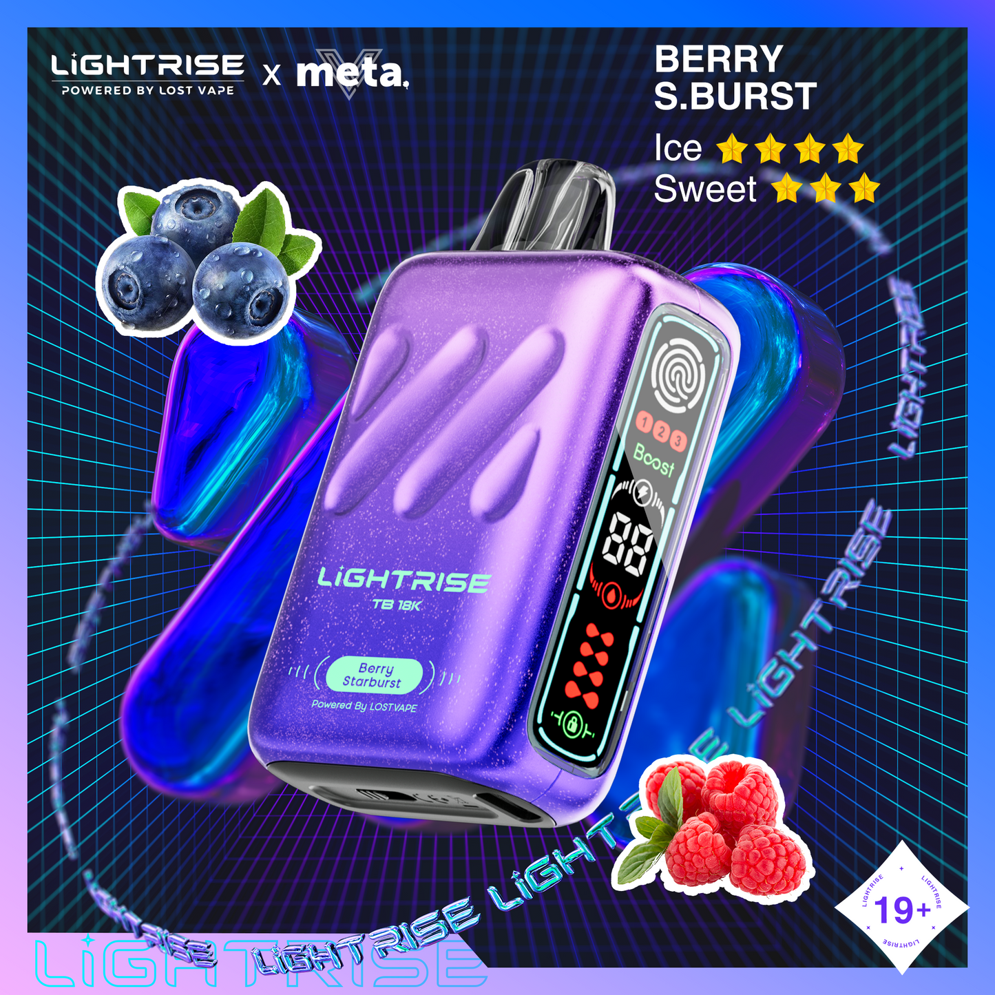 Lost Vape Lightrise TB 18K Disposable