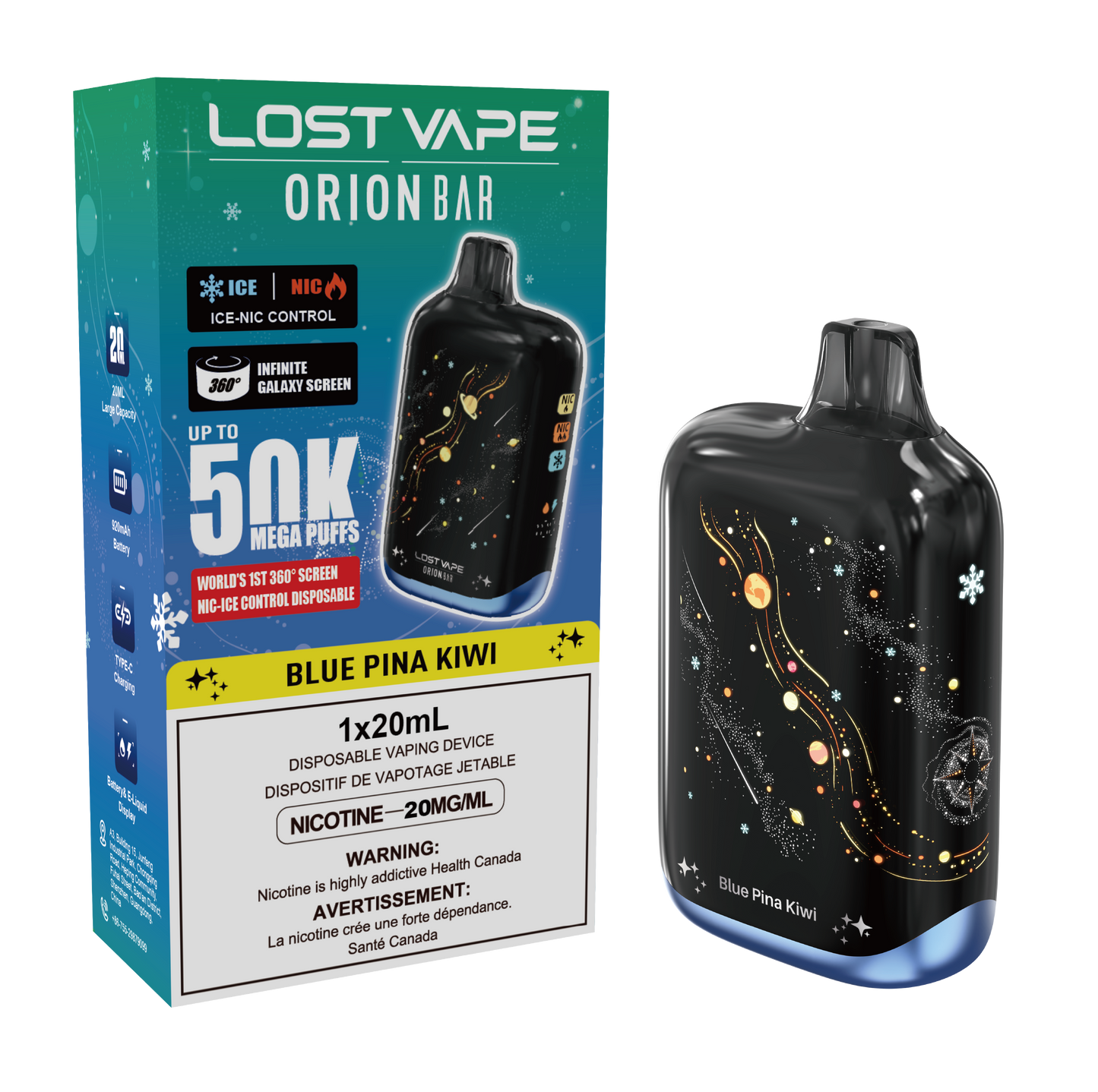 Lost Vape OrionBar 50K