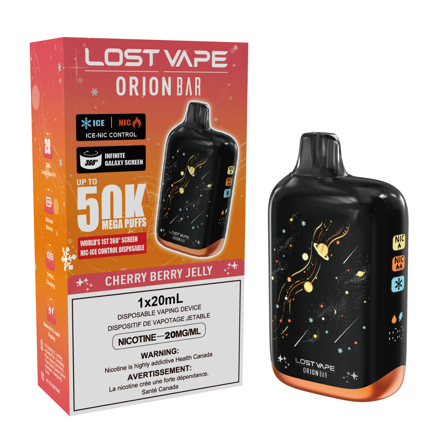 Lost Vape OrionBar 50K