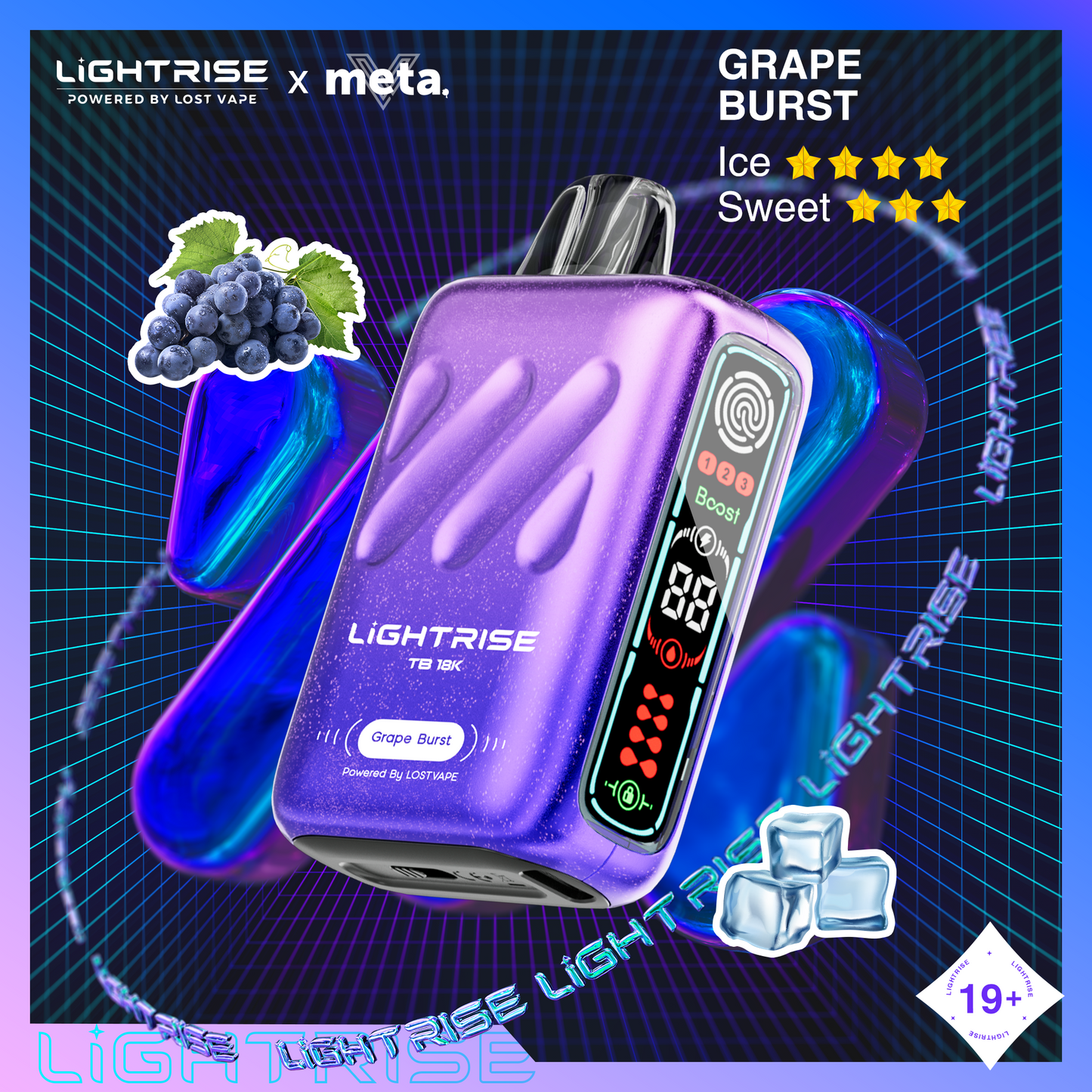 Lost Vape Lightrise TB 18K Disposable