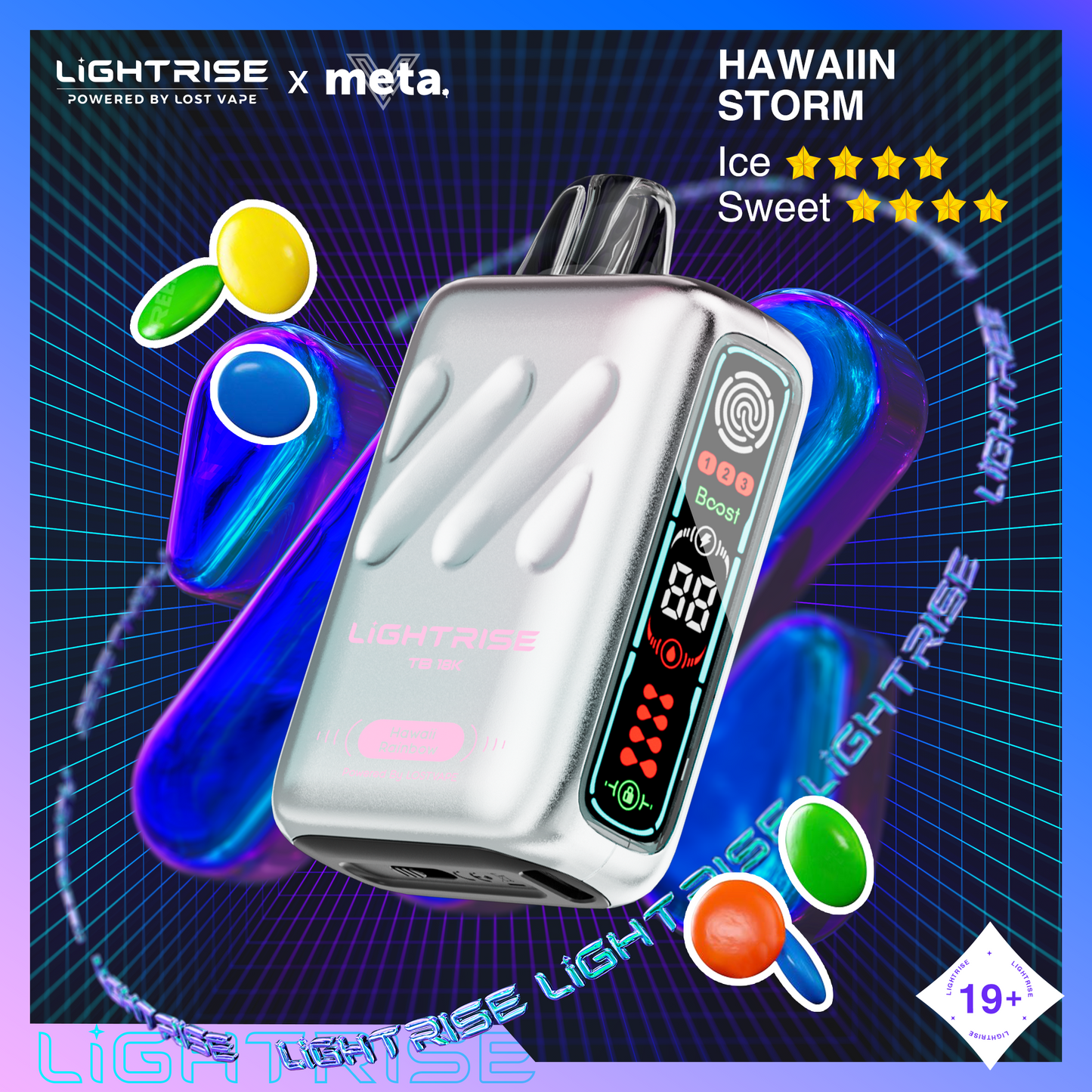 Lost Vape Lightrise TB 18K Disposable