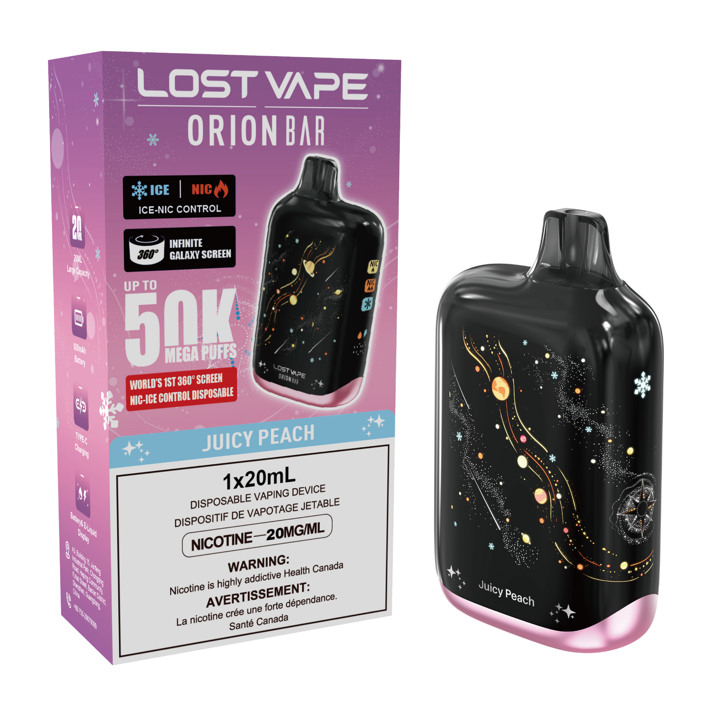 Lost Vape OrionBar 50K