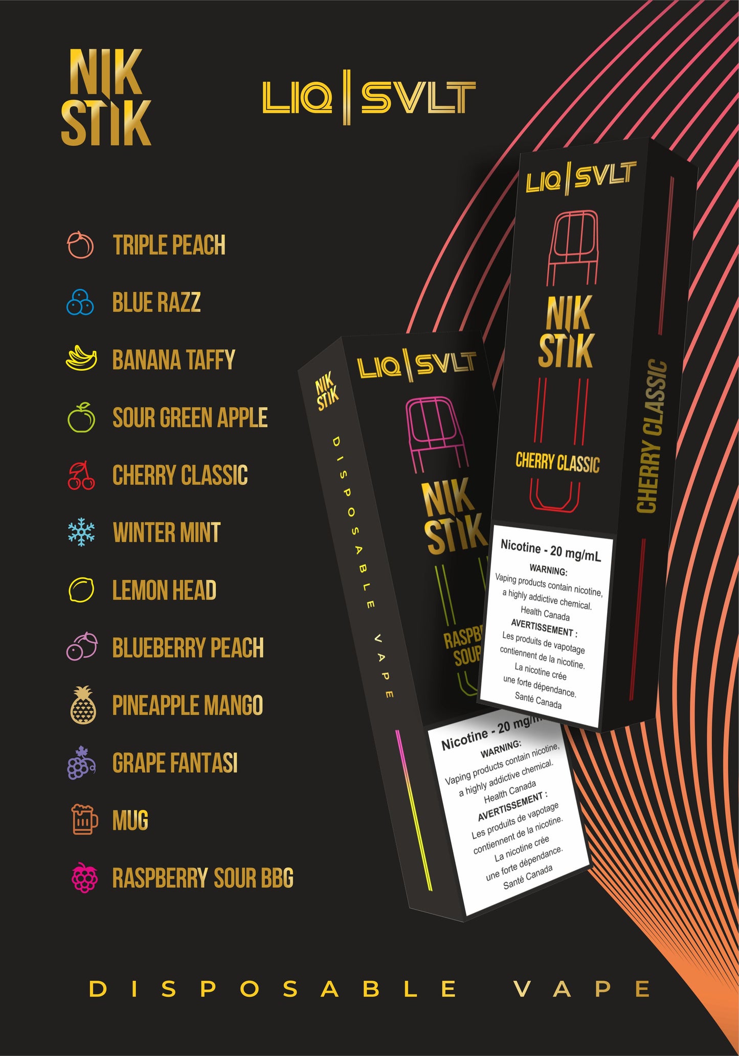 LIQ | SVLT - NIK STIK - 2ml (10/CTN)