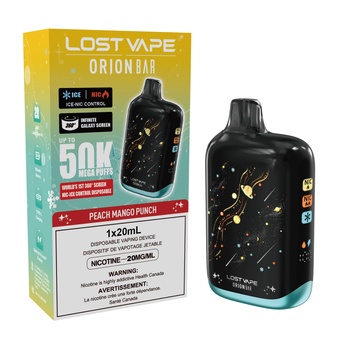 Lost Vape OrionBar 50K