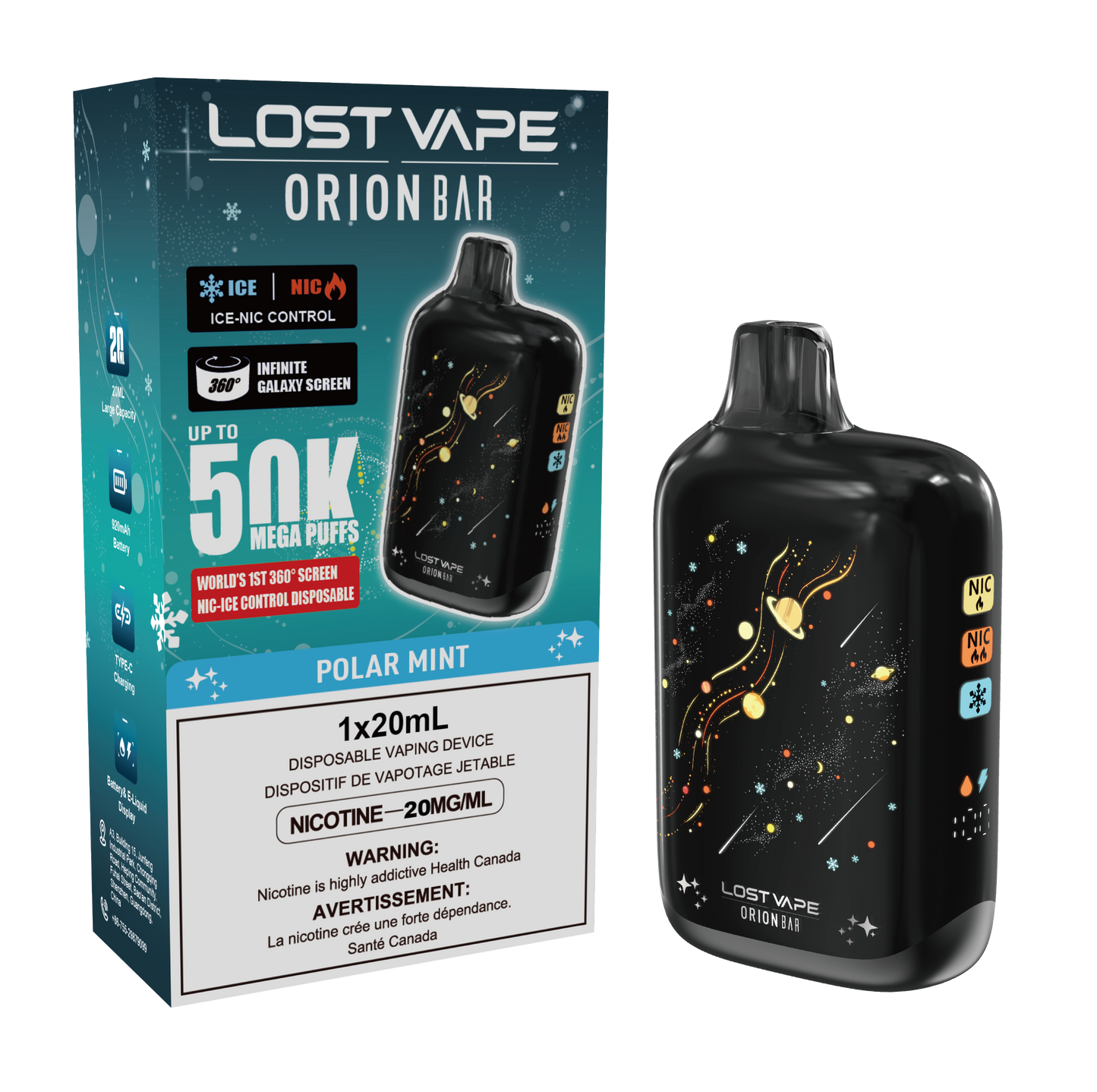 Lost Vape OrionBar 50K