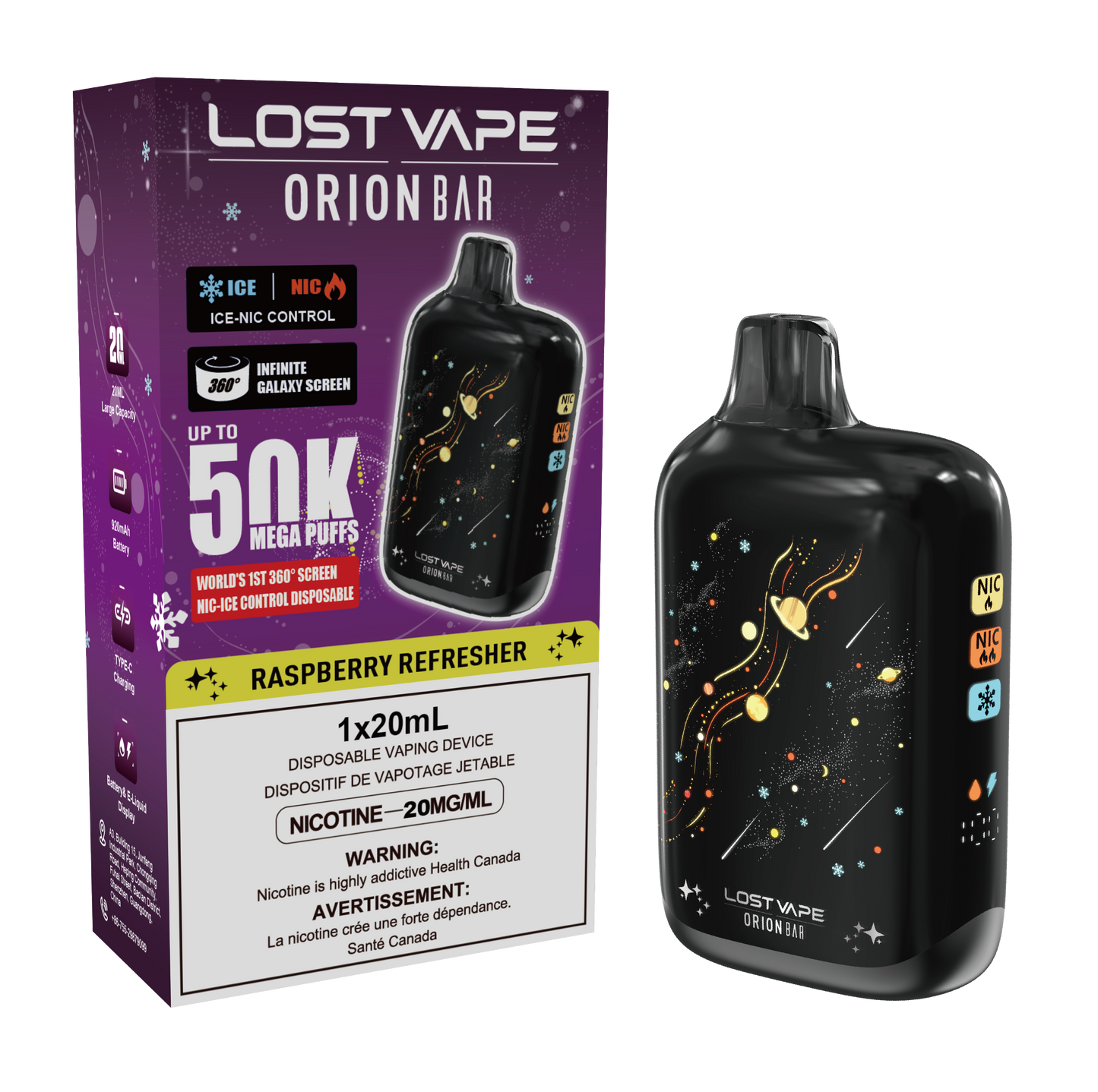 Lost Vape OrionBar 50K