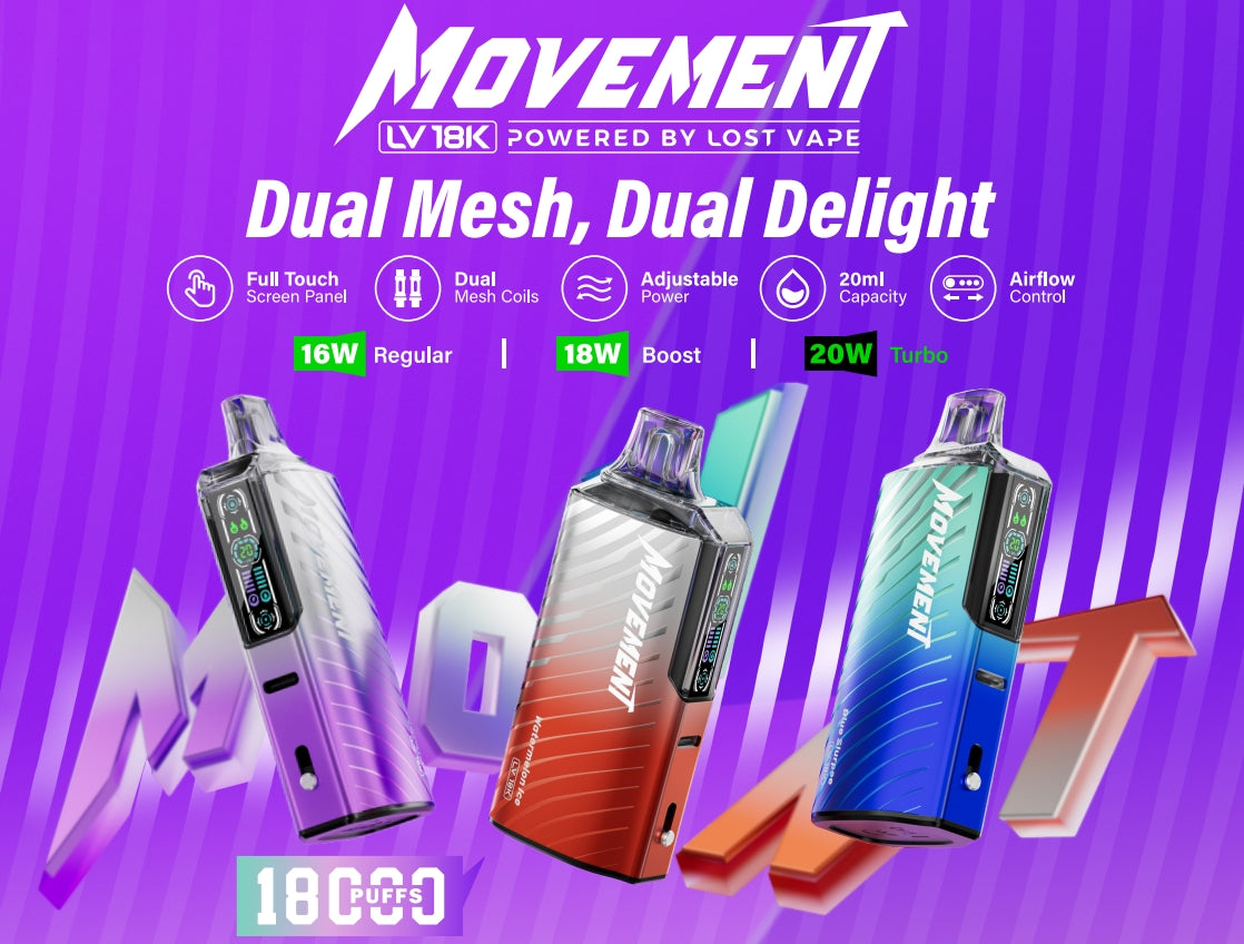 Lost Vape Movement 18k Disposable Vape