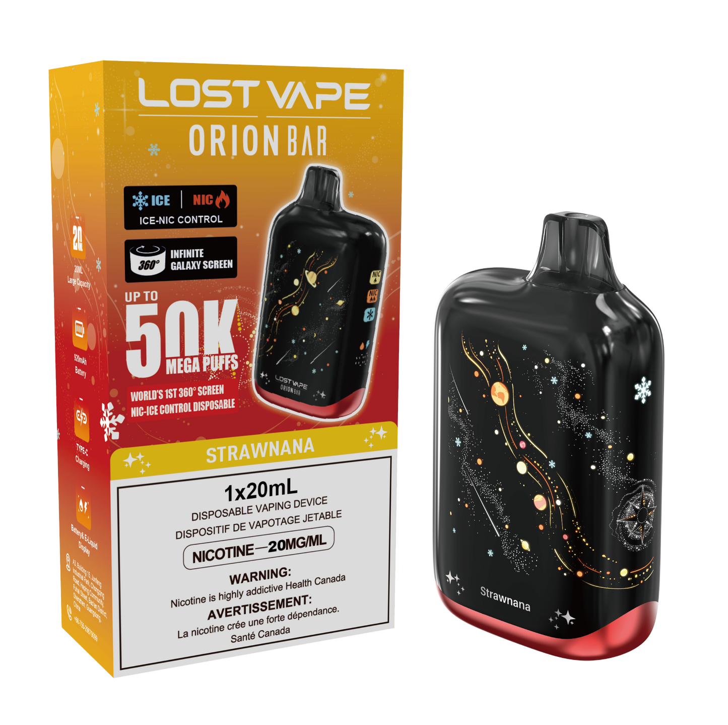 Lost Vape OrionBar 50K