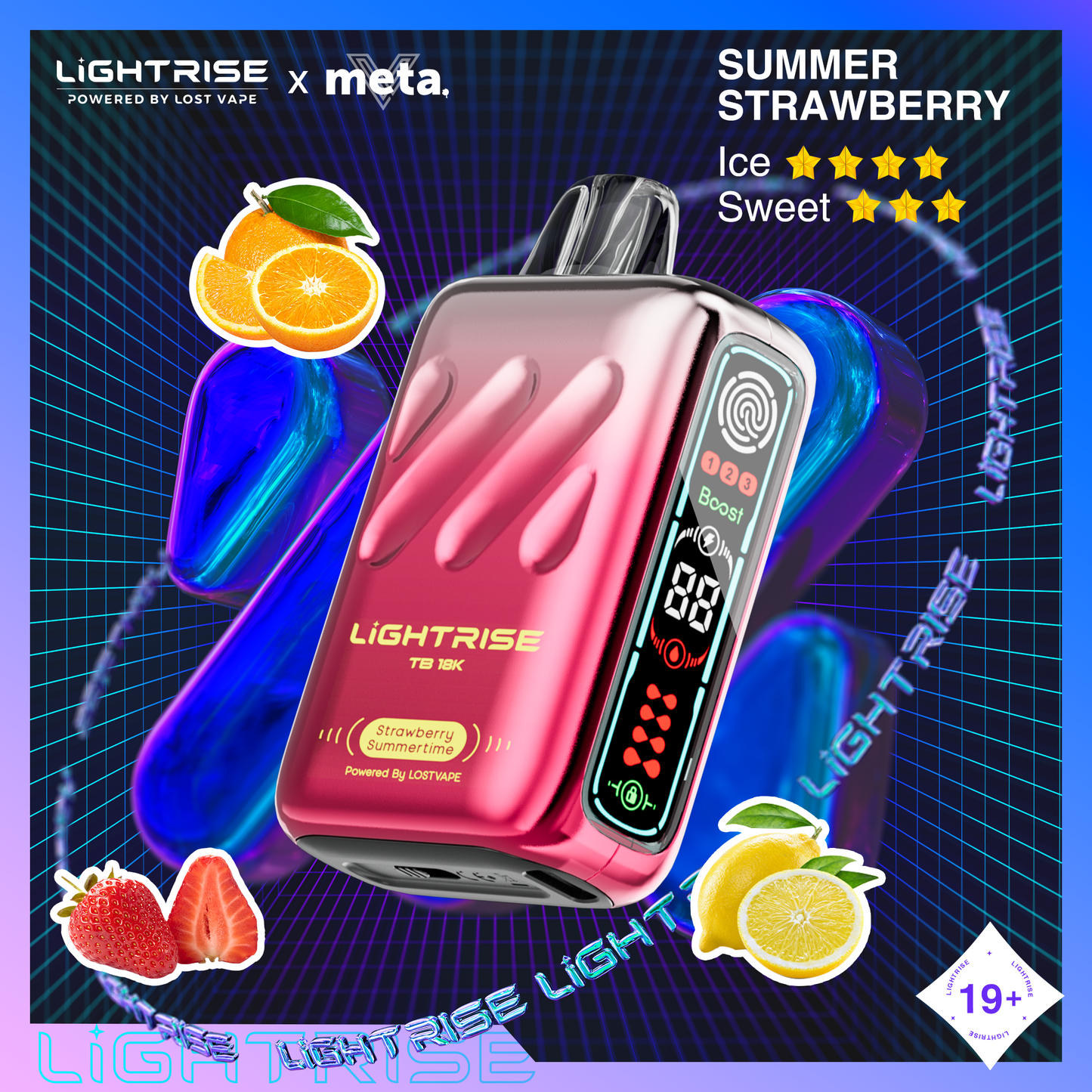 Lost Vape Lightrise TB 18K Disposable