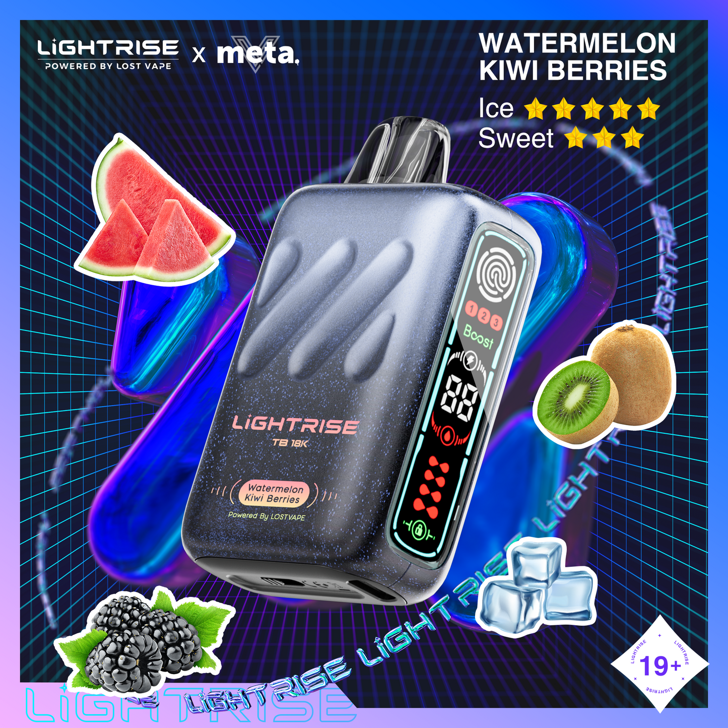 Lost Vape Lightrise TB 18K Disposable